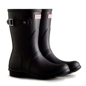 Hunter Women’s Original Short Rain Boots - 8 - Black